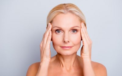 older woman after a Skin Tightening Treatment